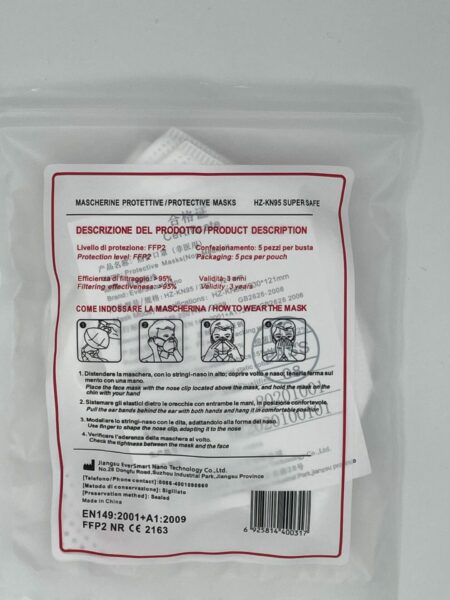 Masques de protection FFP2/ KN95 - 5 unités – Image 5