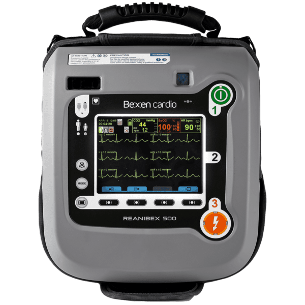 Moniteur défibrillateur REANIBEX 500 EMS – Image 2
