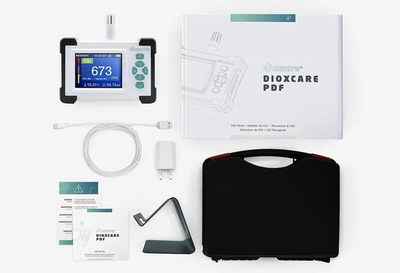 capteur CO2 contenu