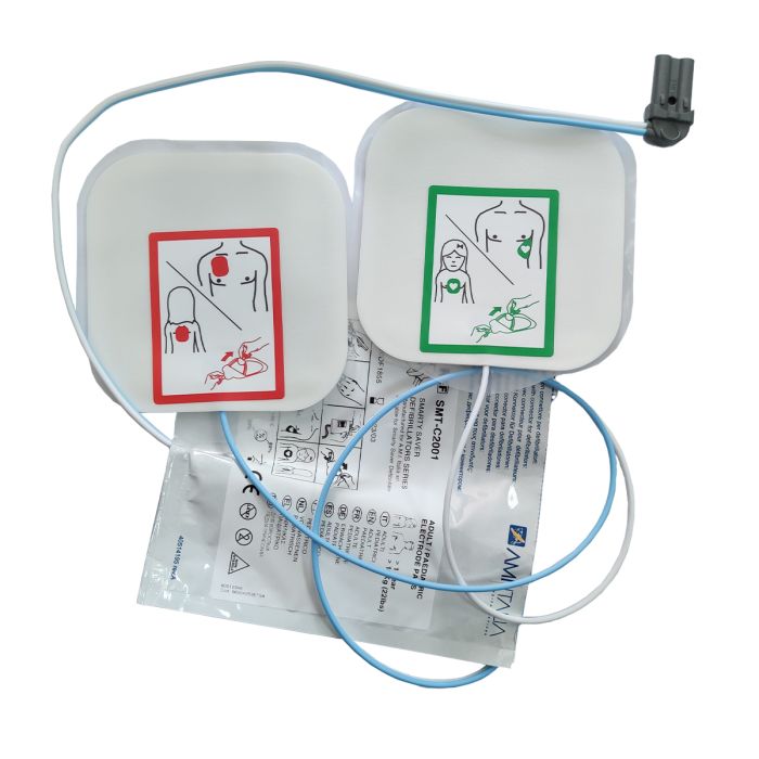 Electrodes adulte/enfant défibrillateur Smarty – Image 2