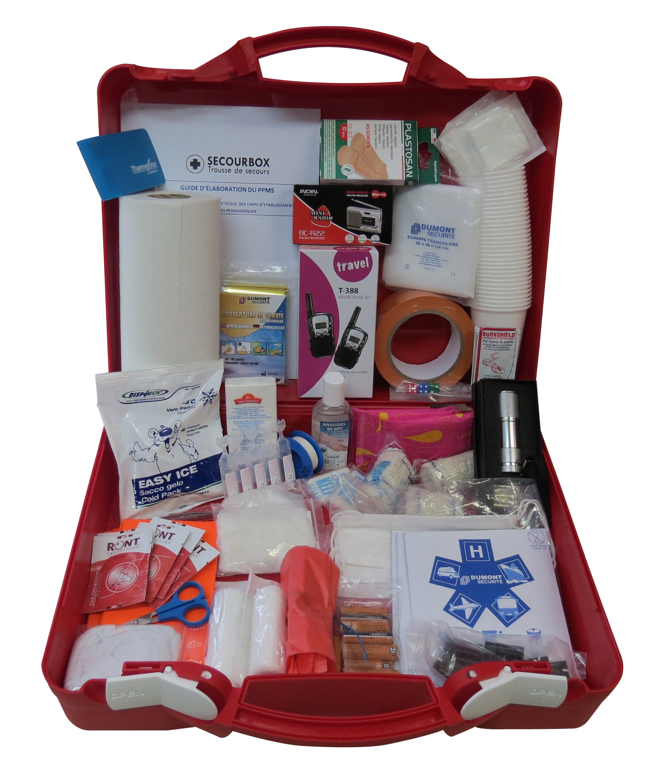 Mallette de confinement PPMS (50 Pers)