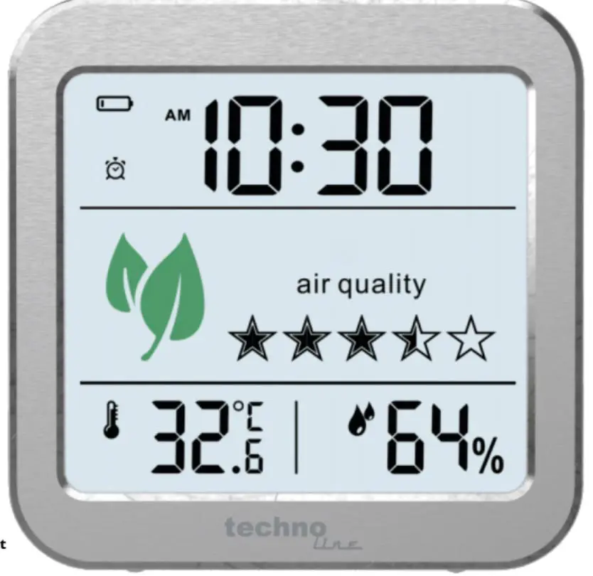 Capteur de CO2 Techno-Line WL1020 – Image 2